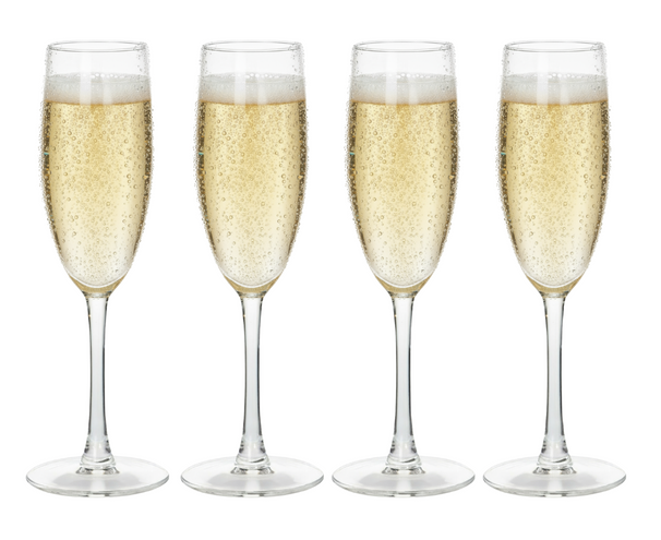 Cookinglife Champagnergläser Milena 180 ml - 4 Stück