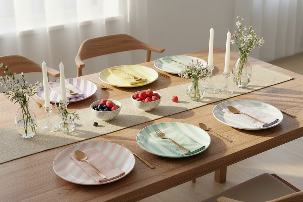 Cookinglife Speiseteller Spring Vibes Ø 26,5 cm - 6 Stück