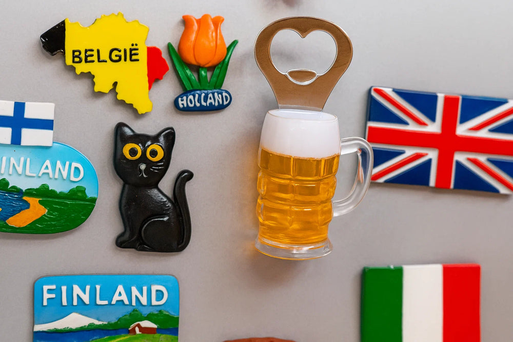 Cookinglife Flaschenöffner Bierglas mit Magnet