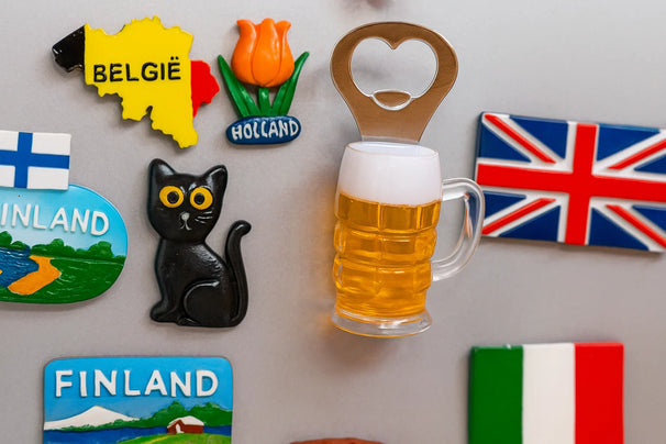 Cookinglife Flaschenöffner Bierglas mit Magnet