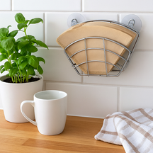 Cookinglife Kaffeefilterhalter Barista mit Saugnapf