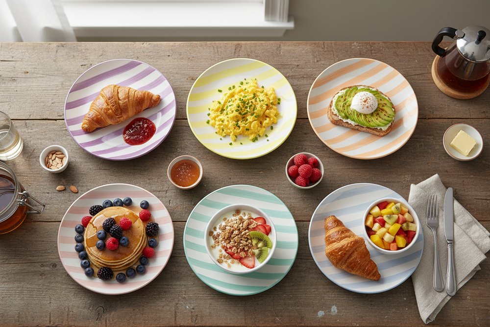 Cookinglife Frühstücksteller / Dessertteller Spring Vibes Ø 19 cm - 6 Stück