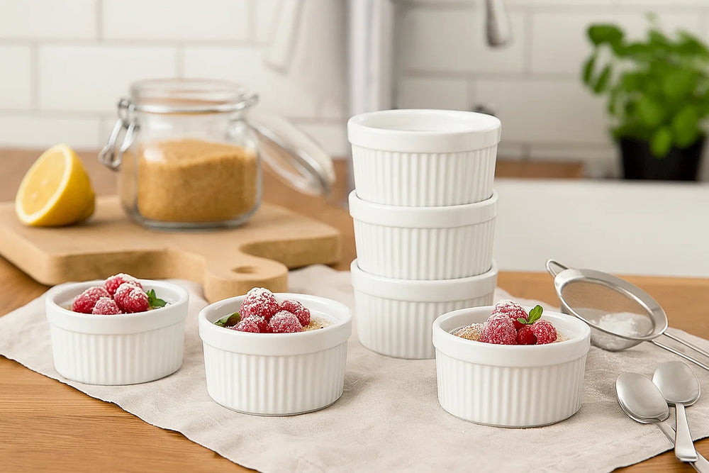 Cookinglife Ramekin Weiß ø 9 cm - 6 Stück