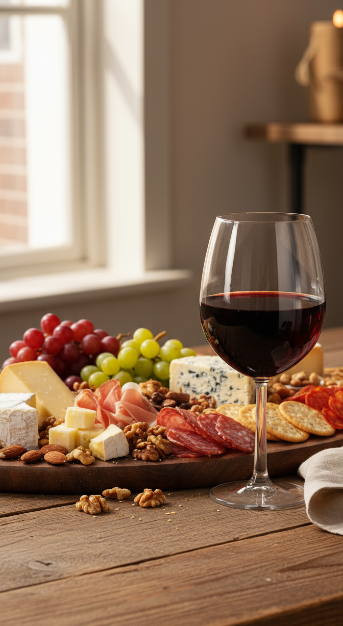 Cookinglife Rote Weingläser Milena 580 ml - 4 Stück