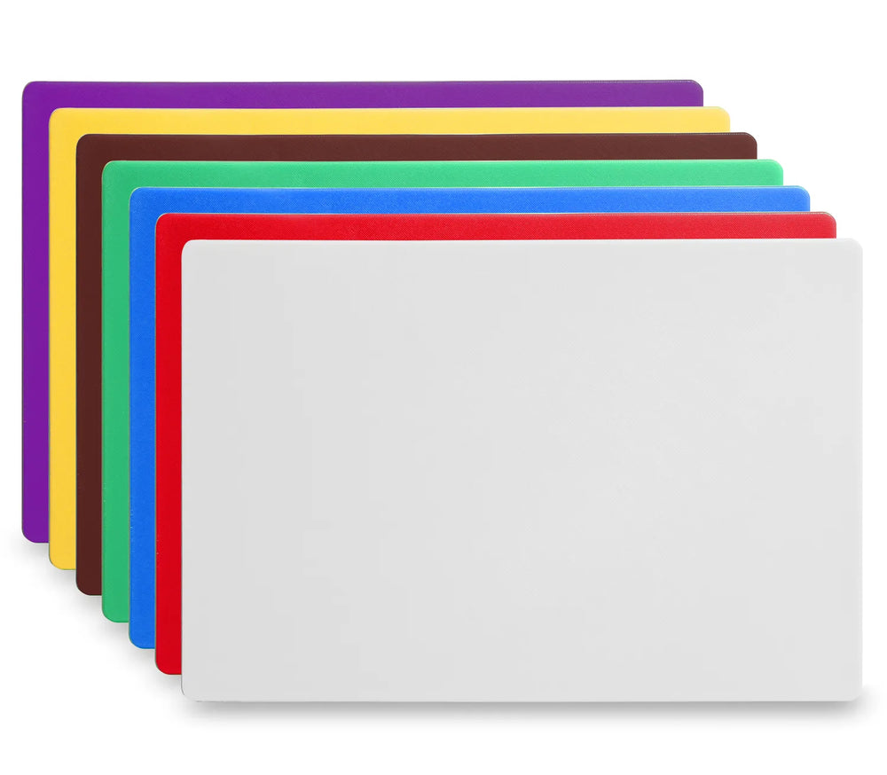 Cookinglife Schneidebrett HACCP Weiß 40 x 30 cm - für Milchprodukte und Brot