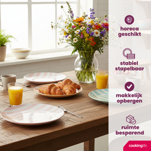Cookinglife Speiseteller Spring Vibes Ø 26,5 cm - 6 Stück