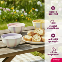 Cookinglife Kleine Schalen Spring Vibes ø 12 cm - 6 Stück