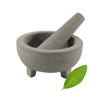 Cookinglife Mörser auf Fuß Organic Granit ø 14,5 cm