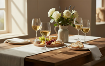 Cookinglife Weiße Weingläser Milena 430 ml - 4 Stück