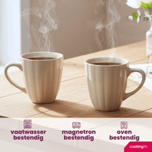 Cookinglife Tassen Cardida Beige 350 ml - 6 Stück