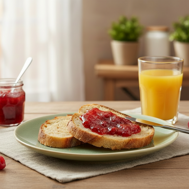 Cookinglife Frühstücksteller / Dessertteller Serene Green Ø 20 cm – Steingut – 4 Stück