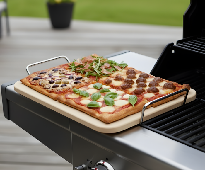 Cookinglife Pizzastein Italien 30 x 38 cm