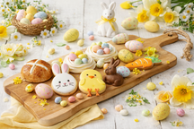 Cookinglife Servierbrett / Tapasbrett - Teak - 59 x 20 cm - Holzbrett für Häppchen und Gerichte