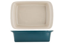 Cosy & Trendy Kleine Auflaufform / Servierschale aus Steingut Fontestic Green Heron - 16 x 10 x 3,5 cm / 350 ml