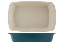 Cosy & Trendy Auflaufform Keramik Fontestic Green Heron - 34 x 21 x 5,5 cm / 2,3 Liter