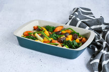 Cosy & Trendy Auflaufform Keramik Fontestic Green Heron - 34 x 21 x 5,5 cm / 2,3 Liter