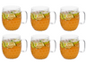 Cosy & Trendy Moscow Mule Cocktailgläser - Borosilikatglas - 450 ml - 6 Stück
