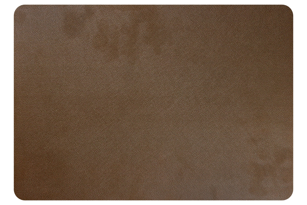 Cosy & Trendy Tischsets Lederlook Bleigrau 43 x 30 cm - 6 Stück