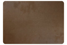 Cosy & Trendy Tischsets Lederlook Bleigrau 43 x 30 cm - 6 Stück