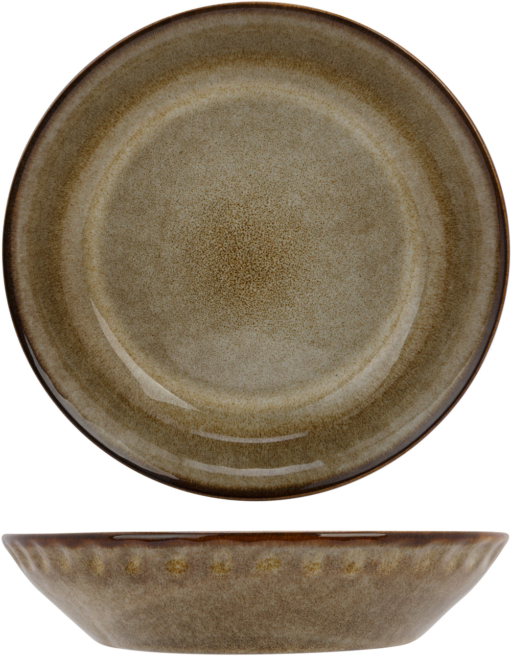 Cosy & Trendy Tiefe Teller / Pastateller Araki Hazel ø 21,5 cm - 4 Stück