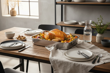 Cosy & Trendy Bräter aus Edelstahl – 43 x 31 x 7 cm