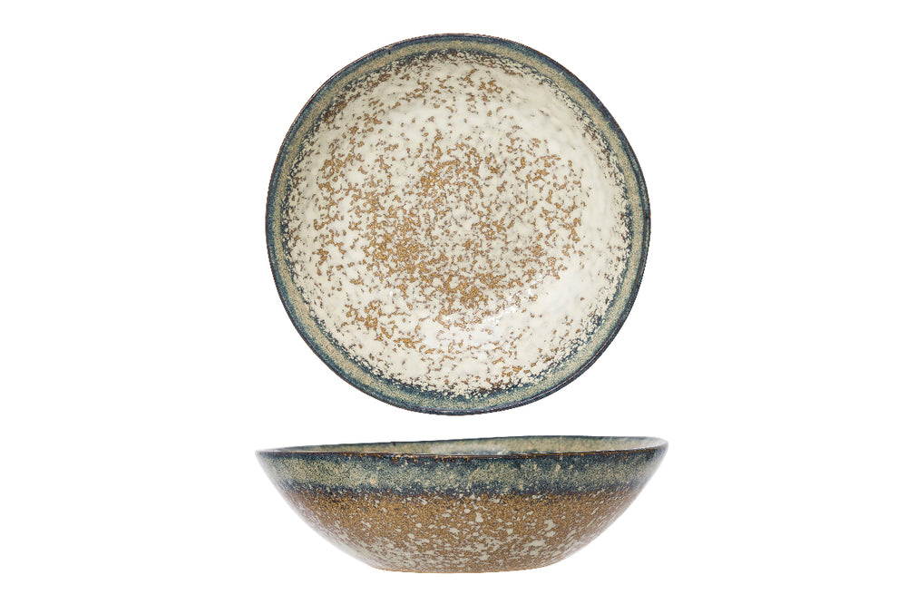 Gemütliche und trendige tiefe Teller Begona ø 18,5 cm - 6 Stück