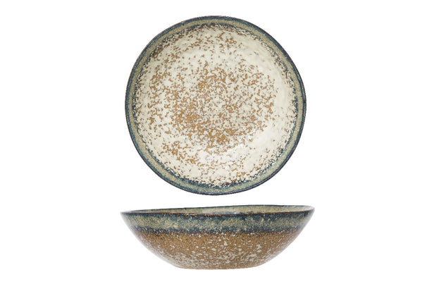 Gemütliche und trendige tiefe Teller Begona ø 18,5 cm - 6 Stück