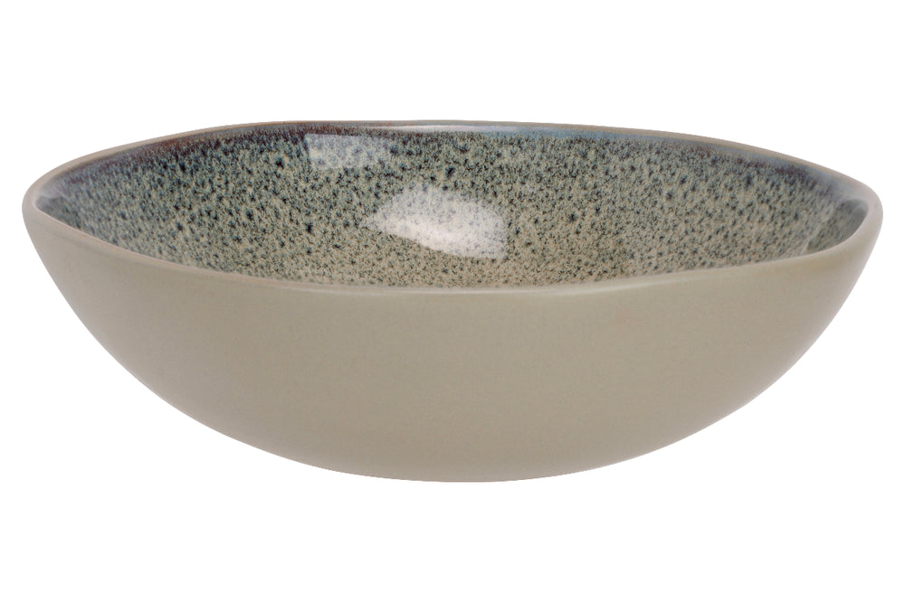 Cosy & Trendy Tiefe Teller / Pastateller Onna Sand-Grün ø 19 cm - 6 Stück