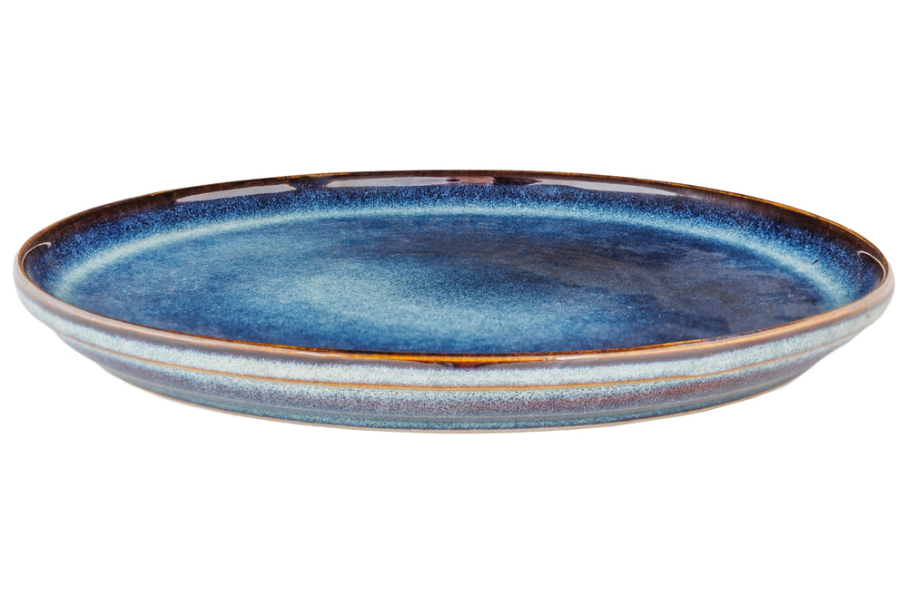 Cosy & Trendy Speiseteller Jade Indigo ø 27 cm - 4 Stück