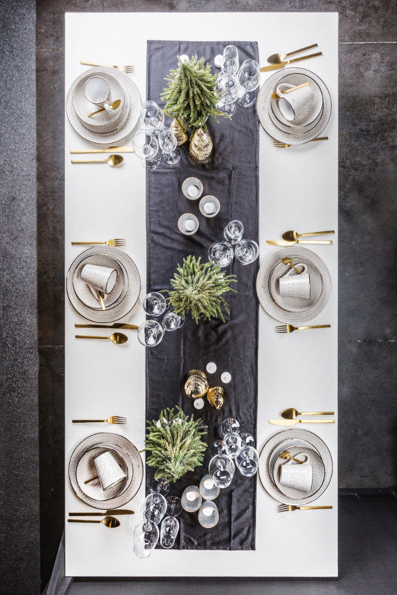 Cosy & Trendy Frühstücksteller / Dessertteller Murano Beige ø 20 cm - 6 Stück