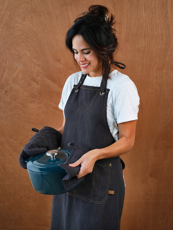 Cosy & Trendy Ofenhandschuh D'nim Dunkelblau