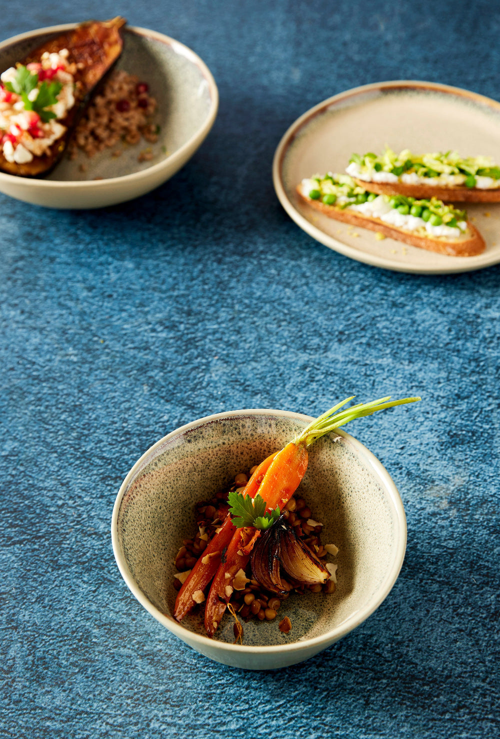 Cosy & Trendy Suppenschalen / Schalen Onna Sandgrün ø 15 cm - 6 Stück