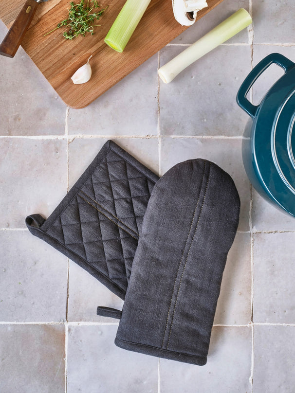 Cosy & Trendy Ofenhandschuh & Topflappen Set D'nim 2-teilig