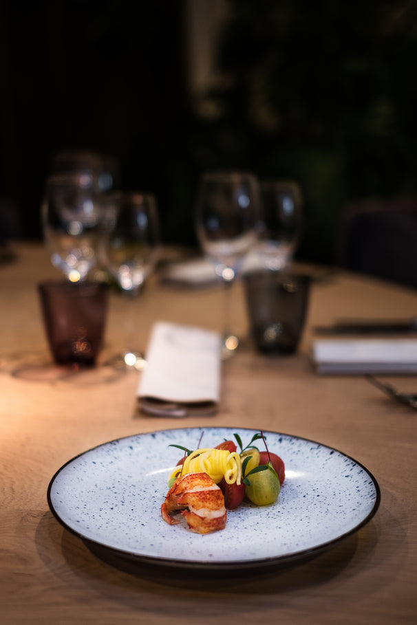 Cosy & Trendy Geschirrset Tessa Blue - 18-teilig / 6 Personen - 6 Speiseteller, 6 Frühstücksteller und 6 Suppenteller