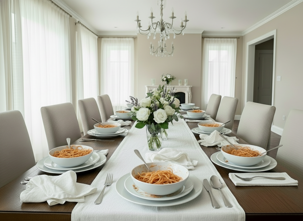 Gemütliche und trendige Toulouse Frühstücksteller / Dessertteller ø 19 cm - 6er-Set