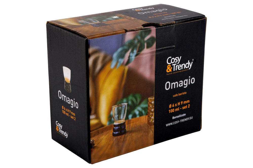 Cosy & Trendy Espresso Gläser Omagio Cafe 100 ml - 2 Stück