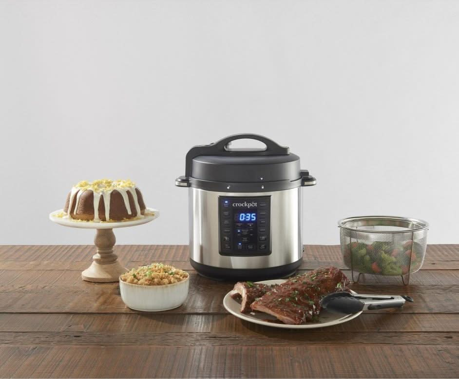 Crockpot Express Slowcooker + Schnellkochtopf - herausnehmbarer Innentopf - 5.6 Liter - CR089