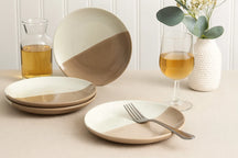 Cookinglife Frühstücksteller / Dessertteller Lehm ø 18,5 cm - 6 Stück