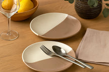 Cookinglife Frühstücksteller / Dessertteller Lehm ø 18,5 cm - 6 Stück