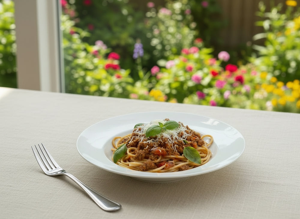 Cookinglife Tiefe Teller / Pastateller – Porzellan – Weiß – Ø 27 cm – 6er-Set