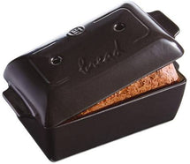 Emile Henry Brotbackform Fusain - 22 x 15 cm / 2.2 Liter