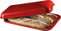 Emile Henry Brotbackform Baguettes - Grand Cru - 39 x 24 cm