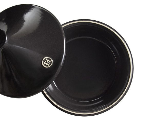 Emile Henry Tagine - Fusain - ø 32 cm / 3,5 Liter
