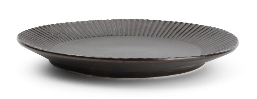 Fine2Dine Frühstücksteller Aurora Schwarz ø 20 cm