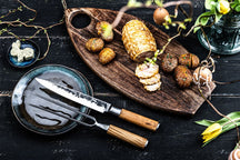 Forged Tranchiergabel / Fleischgabel Olive