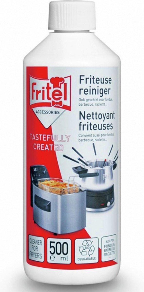 Fritel Fryer Cleaner – Fondue Cleaner – BBQ Cleaner – 500 ml