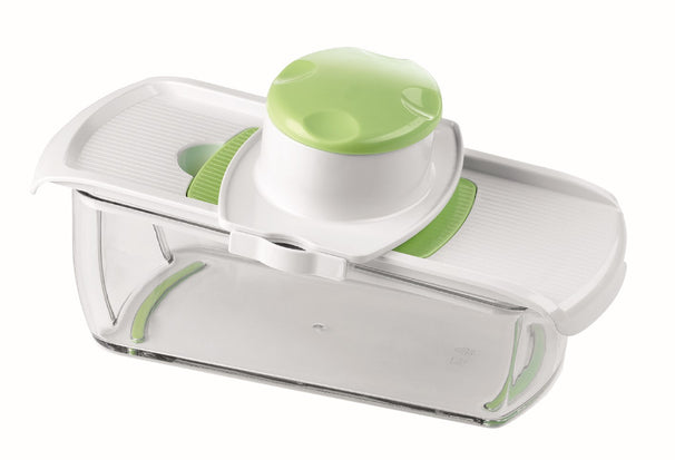 Ghidini Multifunktions-Mandoline / Gemüsehobel - mit Auffangbehälter