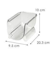 Ghidini Weinregal / Flaschenhalter für 1 Flasche – Kunststoff – Stapelbar – Erweiterbar