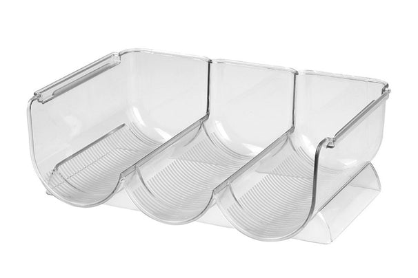 Ghidini Weinregal - Modern Design Kunststoff - Stapelbar und Platzsparend - Ideal zur Aufbewahrung von Weinflaschen