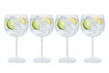 Cookinglife Gin Tonic Gläser Kunststoff 570 ml Transparent - 4er Set - CampVibe